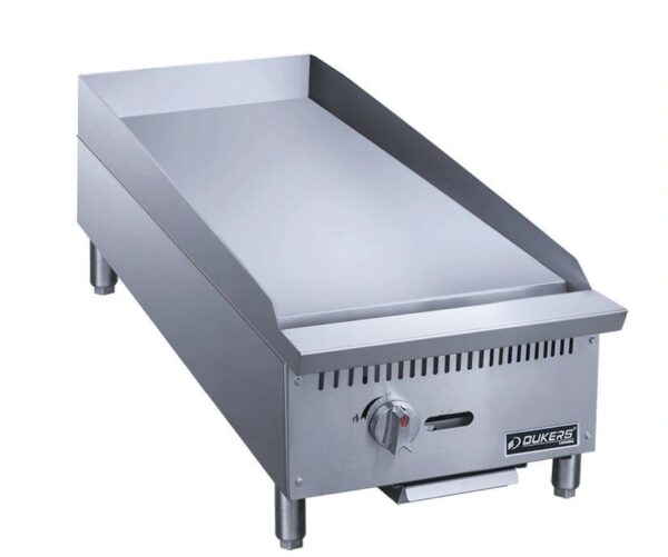 DUKERS DCGM12 12 IN. W GRIDDLE WITH 1 BURNERS