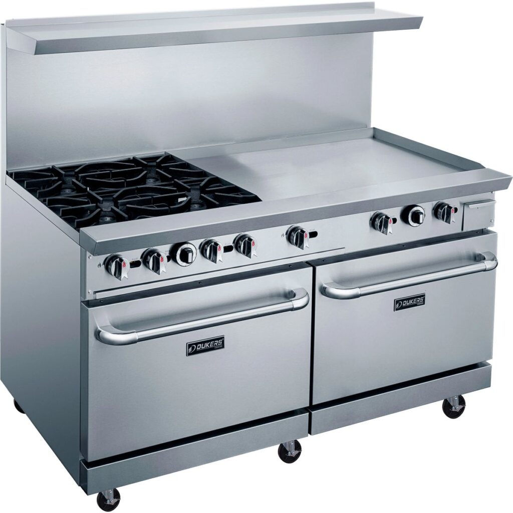 Gas Range With Oven – Wild Horse Commercial Kitchen Equipment ...