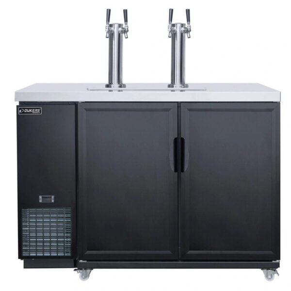 DUKERS DKB60-M2 61 1/8" DUAL TAPS KEGERATOR