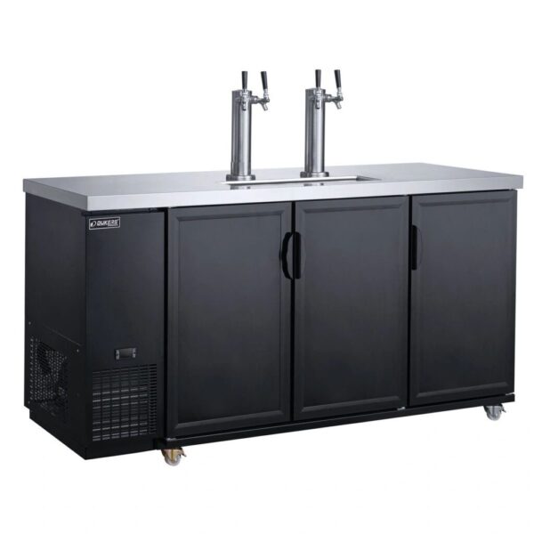 DUKERS DKB72-M3 73" TRIPLE TAPS KEGERATOR